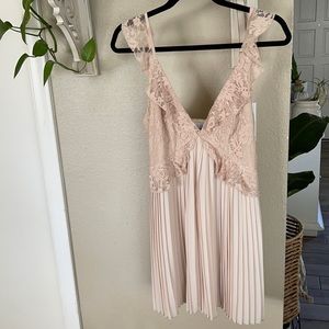 Nude TOBI Mini Dress